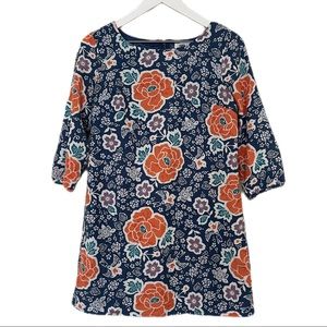 Old Navy Blue Floral Print Summer Dress